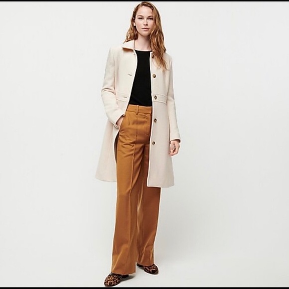 J.Crew Lady Day Wool Coat Italian Double Cloth 8 - Picture 4 of 12